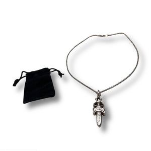 (SOLD) Chrome Hearts Dagger Pendant